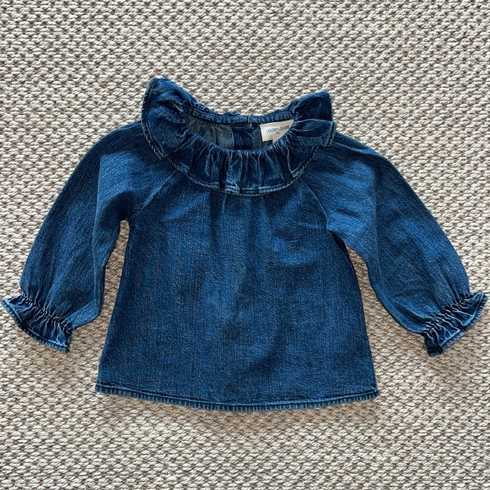 Louis Louise TUNIC LILIE DENIM size 2Y